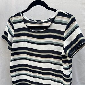 Stripe Sleeved Top